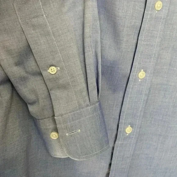 Ralph Lauren Black  Label slim fit, no iron button down shirt 32/33 - Picture 7 of 9